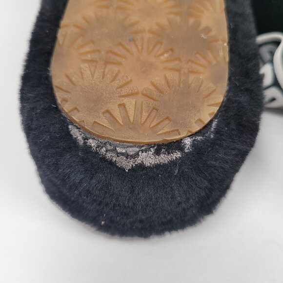 UGG Black Oh Yeah Women's Slide Slipper S/N 1107953 US Size 11 - Picture 7 of 9